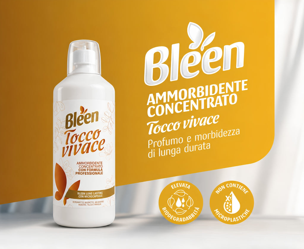 Bleen Tocco Vivace - Ammorbidente Concentrato - Profumo e morbidezza di lunga durata